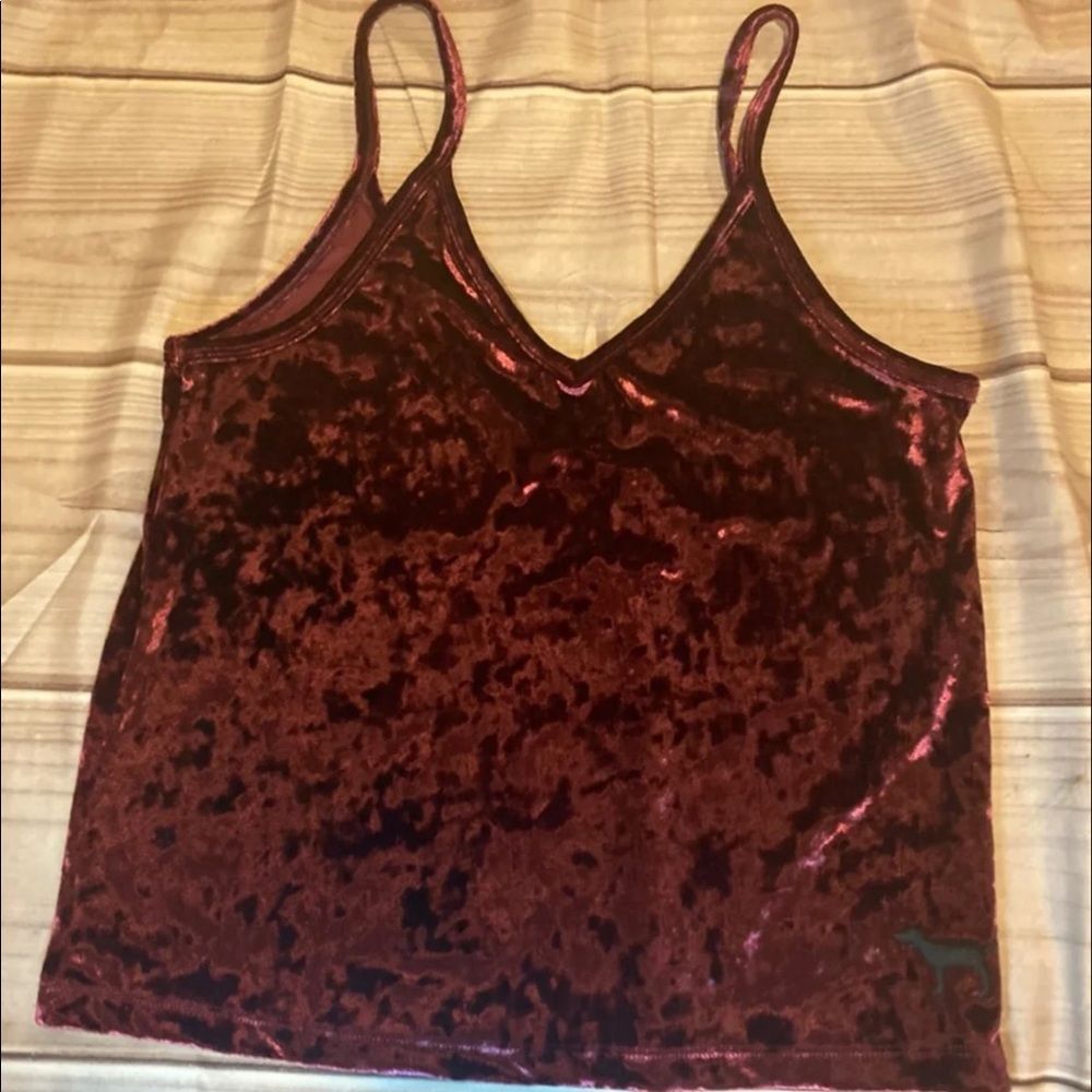 PINK velvet sleep top